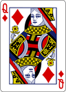 Queen card